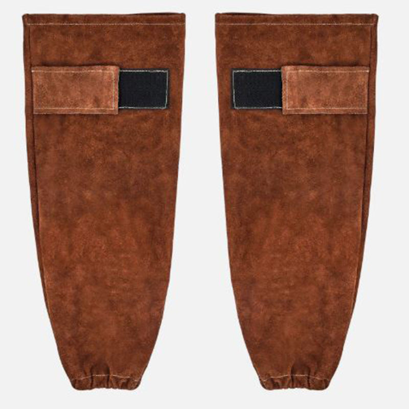LEATHER WELDER ARM SLEEVES – HEAT AND SPARK RESISTANT