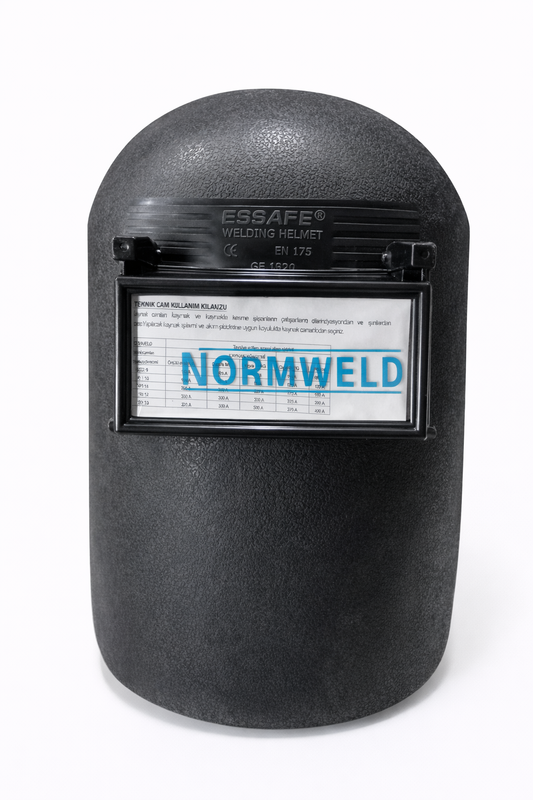 Dar Kapak Kaynakçı Maskesi – 5x11 cm Cam Uyumlu