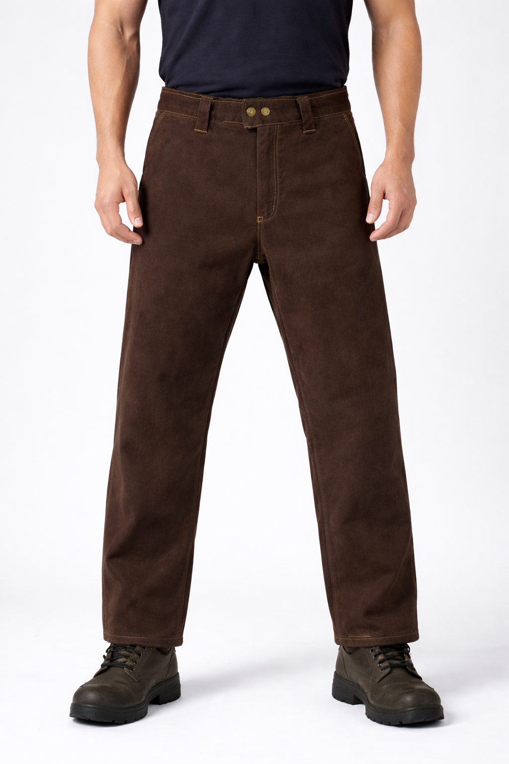 KAYNAKÇI %100 DERİ PANTOLONU