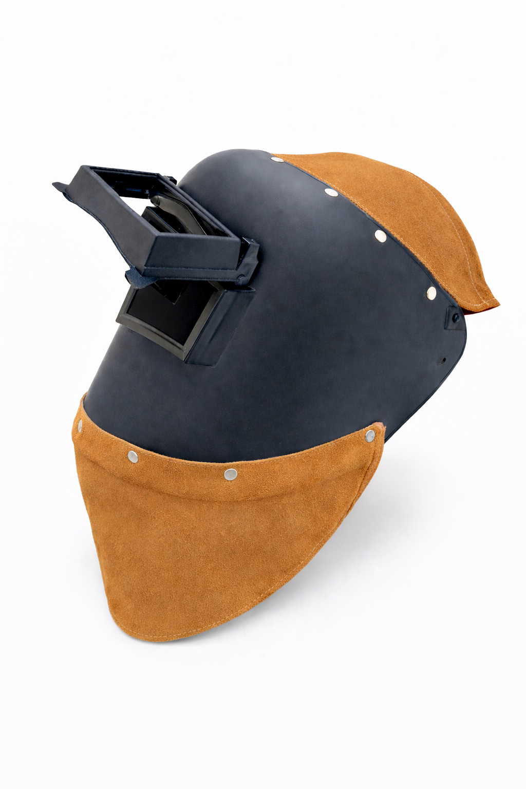 Dar cam kaynakçı maskesi -5*11 cm(Ense ve boyun korumalı)