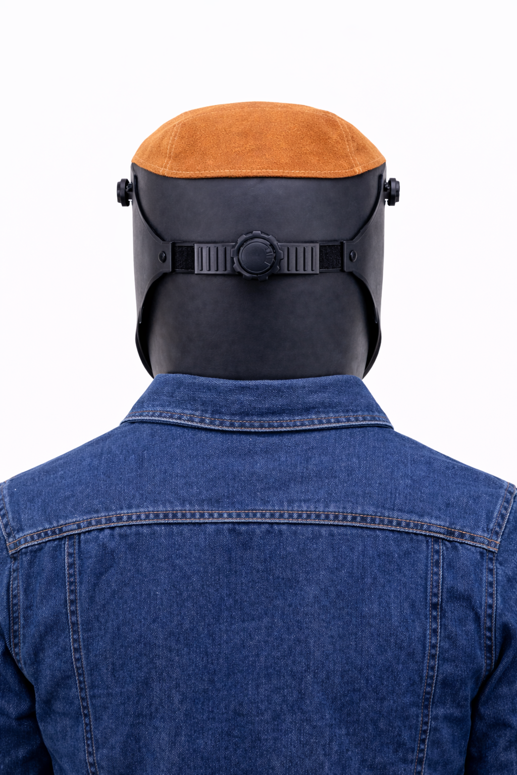 Kaynakçı Maskesi -5*11 cm Cam +deri ense koruma