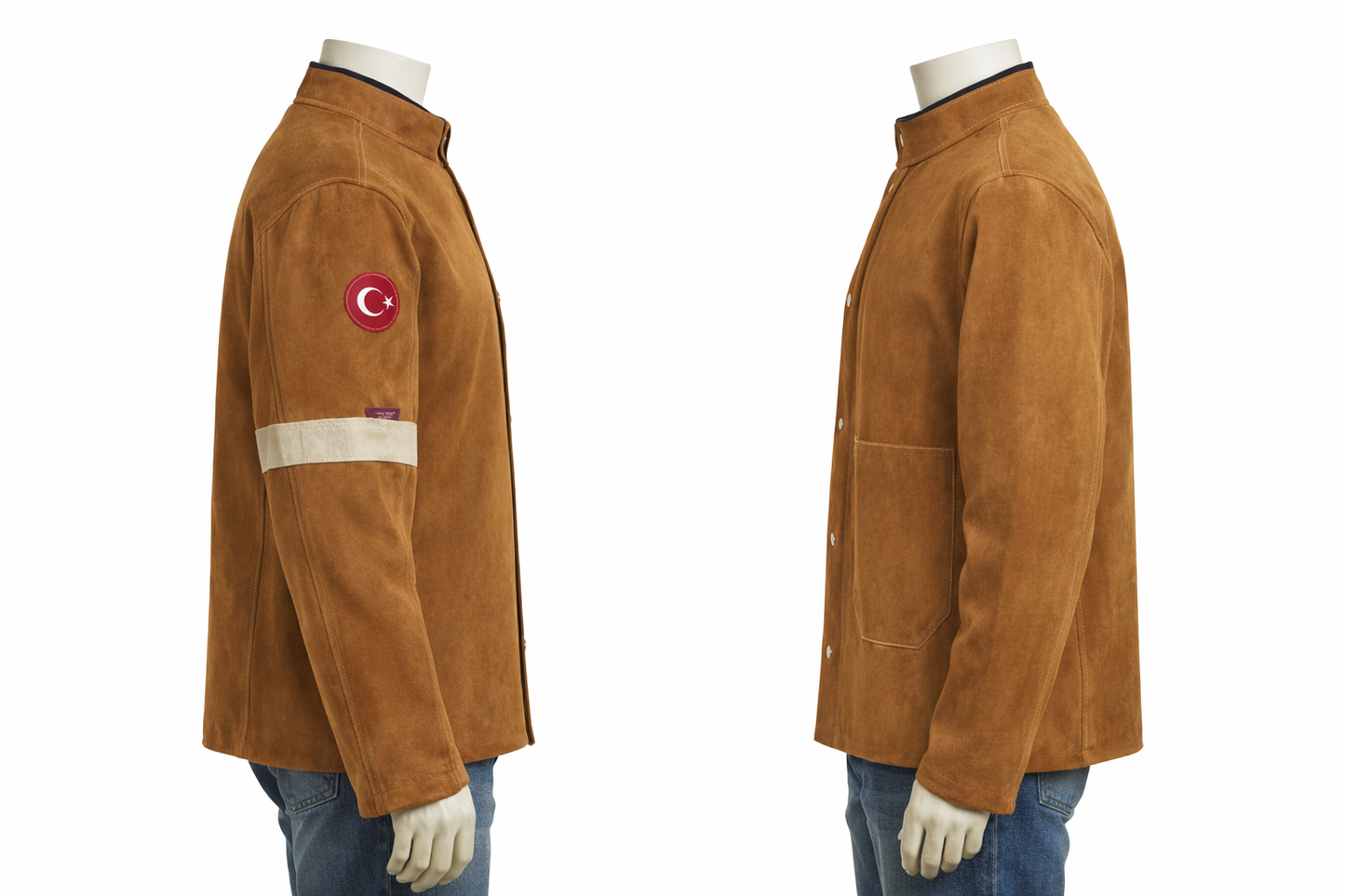 KAYNAKÇI %100 DERİ CEKET