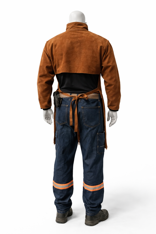 Deri kaynakçı önlüğü