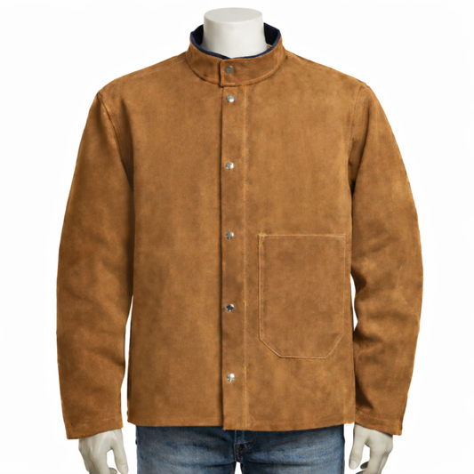 KAYNAKÇI %100 DERİ CEKET-ÖZEL ÜRETİM