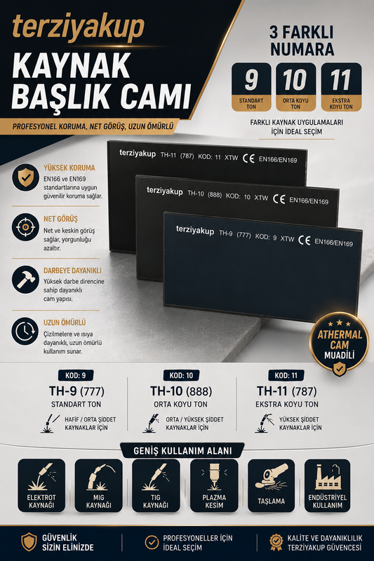 ATHERMAL MUADİLİ KAYNAK CAMI  9-10-11 No